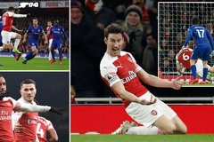 4 cầu thủ Arsenal được chấm điểm cao nhất trận thắng Chelsea, Jorginho và Kovacic thấp khó tin