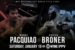 TRỰC TIẾP Quyền Anh: Manny Pacquiao vs. Adrien Broner