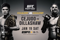 TRỰC TIẾP UFC on ESPN+ 1: Henry Cejudo vs. TJ Dillashaw