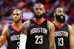 Chuyện gì sẽ xảy ra nếu LeBron James gia nhập Houston Rockets?