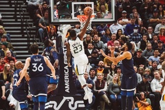 Video Utah Jazz 106-102 Minnesota Timberwolves (NBA ngày 26/1)