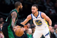 Kyrie Irving bảo Golden State Warriors thắng may mắn, Stephen Curry phản pháo cực mạnh
