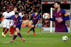 Coutinho tri ân Messi sau hành động nhường penalty ở trận thắng Sevilla
