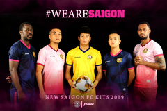 Tin bóng đá Việt Nam chiều 1/2: CLB Sài Gòn ra mắt áo đấu cho mùa bóng 2019