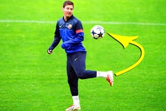 Lionel Messi và những pha xử lý đẳng cấp trên sân tập