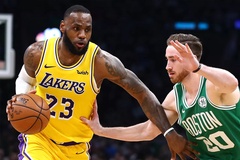 Quật ngã Celtics, Lakers "tiện tay" thiết lập một kỷ lục mới