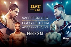TRỰC TIẾP UFC 234: Robert Whittaker vs. Kelvin Gastelum