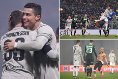 Nã đại bác bằng đầu hạ Sassuolo, Ronaldo nối dài kỷ lục ghi bàn không tưởng