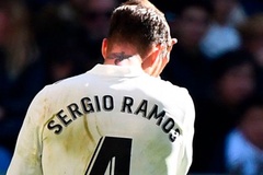 Lập kỷ lục về thẻ đỏ trong trận thua Girona của Real Madrid, Sergio Ramos có lỡ trận Siêu kinh điển?