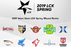 KeSPA công bố danh sách các tuyển thủ tham dự lượt về giải LCK mùa Xuân 2019