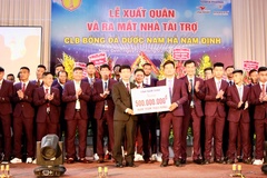 Treo thưởng 30 triệu/bàn thắng, Nam Định FC đặt mục tiêu Top 10 V.League 2019
