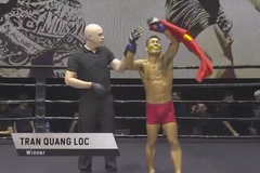 Võ sĩ MMA chuyên nghiệp đầu tiên của Việt Nam giành chiến thắng đầu tay
