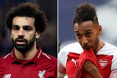 Salah và Aubameyang bị báo động đỏ khả năng tận dụng cơ hội ghi bàn