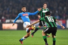 Nhận định Sassuolo vs Napoli 00h00, 11/03 (Vòng 27 VĐQG Italia 2018/19)