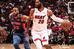 Bật chế độ hủy diệt ở hiệp 3, Miami Heat đẩy Detroit Pistons vào khủng hoảng