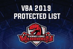 VBA chính thức công bố danh sách bảo vệ của Thang Long Warriors