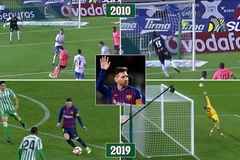 Barca đăng video chứng minh cú lốp bóng đỉnh cao của Messi không phải ăn may