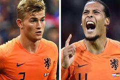 Hà Lan thăng hoa nhờ cặp trung vệ Van Dijk - De Ligt và giấc mơ của Liverpool