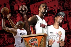 Huyền thoại Chris Bosh được Miami Heat tri ân với hình thức cao nhất, Dwyane Wade ngả mũ kính phục