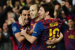 Video tiết lộ sự liên kết đáng kinh ngạc của bộ ba Messi - Xavi - Iniesta