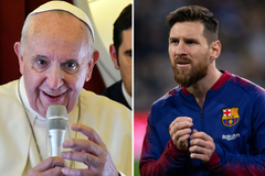 Giáo hoàng Francis chia sẻ bất ngờ về Lionel Messi