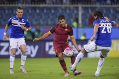 Nhận định Sampdoria vs AS Roma 01h30, 07/04 (vòng 31 VĐQG Italia)