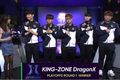 Kingzone DragonX quét sạch DAMWON Gaming tiến tới trận bán kết với SK Telecom T1