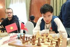Ván 7 Dubai Open 2019: Lê Quang Liêm lại hòa, Nguyễn Anh Khôi thắng thuyết phục