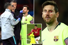 Tiết lộ sốc: Messi không thể thở bình thường sau pha va chạm kinh hoàng với Smalling
