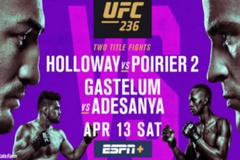 TRỰC TIẾP UFC 236: Max Holloway vs. Dustin Poirier  
