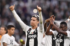 Ronaldo đã làm được điều chưa từng xảy ra trong sự nghiệp khi vô địch với Juventus