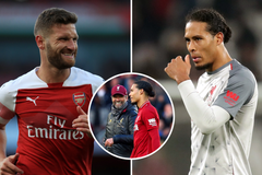 CĐV Arsenal chứng minh Mustafi đang có mùa giải tốt hơn… Van Dijk