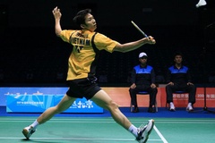 Nguyễn Tiến Minh tiếc vì thua tay vợt số 1 thế giới ở giải cầu lông vô địch châu Á