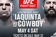 Nhận định trận đấu chính Al Iaquinta vs. Donald Cerrone tại UFC Fight Night 151, 5h00, 5/5