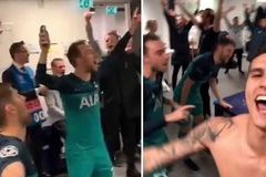 Hé lộ cảnh dàn sao Tottenham ăn mừng điên cuồng sau cú lội ngược dòng trước Ajax