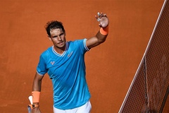 Nadal không có dấu hiệu ốm yếu khi vào vòng 3 Madrid Open
