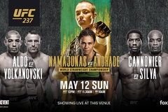 TRỰC TIẾP UFC UFC 237: Rose Namajunas vs. Jessica Andrade