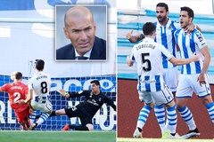 Bale bị loại, thẻ đỏ của Vallejo, sai lầm của Marcelo và các điểm nhấn khi Real Madrid thua Sociedad
