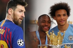 Bộ đôi sao Man City cùng với Messi lập nên kỳ tích không tưởng ở châu Âu