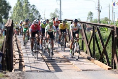 Thứ hạng không đổi sau chặng 8 Giải xe đạp toàn quốc về nông thôn – Tranh Cúp Gạo Hạt Ngọc Trời 2019