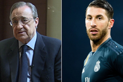 Chủ tịch Perez chính thức làm sáng tỏ thông tin Sergio Ramos đòi ra đi