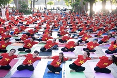 Yogi Hà Nội tưng bừng chào mừng Ngày Quốc tế Yoga 2019