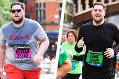Chăm chỉ chạy bộ và ăn uống khoa học, chàng trai U30 giảm tới 45kg