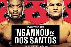 TRỰC TIẾP UFC on ESPN 3: Francis Ngannou vs Junior Dos Santos