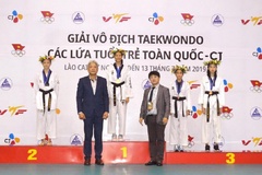 Kết quả giải Taekwondo trẻ toàn quốc CJ: Taekwondo Tp. HCM bảo vệ ngôi đầu chung cuộc