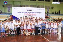 U17 nam XSKT Hậu Giang lên ngôi tại Giải Vô địch Bóng rổ Trẻ Quốc gia