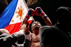 Chùm ảnh: Những khoảnh khắc đáng nhớ trong trận Manny Pacquiao vs Keith Thurman