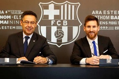 Barca đàm phán gia hạn hợp đồng lần thứ 10 với Messi
