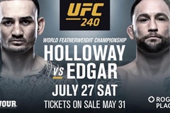 Nhận định Max Holloway vs Frankie Edgar tại UFC 240, 8h ngày 28/7