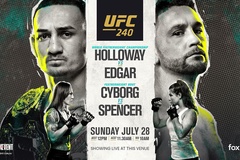 TRỰC TIẾP UFC 240: Max Holloway vs Frankie Edgar, 8h ngày 28/7